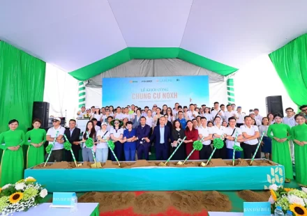 Khởi công 400 căn nhà ở xã hội tại khu đô thị LA Home